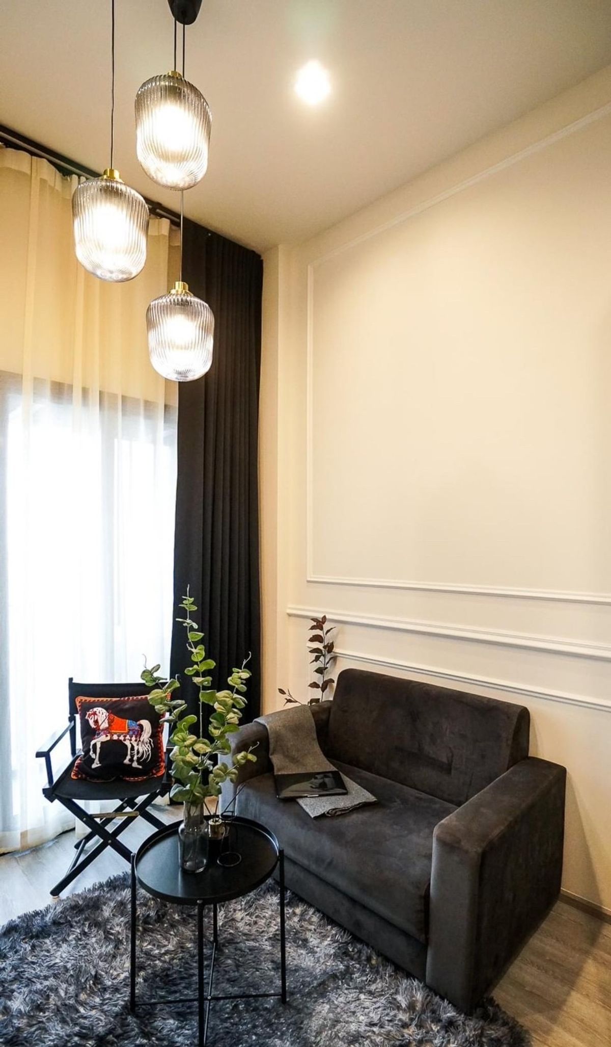 ให้เช่าคอนโดอ่อนนุช อุดมสุข : 🔥DON’T MISS 🔥THE LINE Sukhumvit 101 Condo 🔥| 1 Bed | 28 sqm. | Floor 17 | Rent 19,000 baht 🔥1 ห้องนอน 1 ห้องน้ำ 1 ห้องนั่งเล่น พร้อมครัวเปิดขนาด 28 ตรม. ชั้น 17  วิวแม่น้ำและวิวเมืองตกแต่งครบชุด