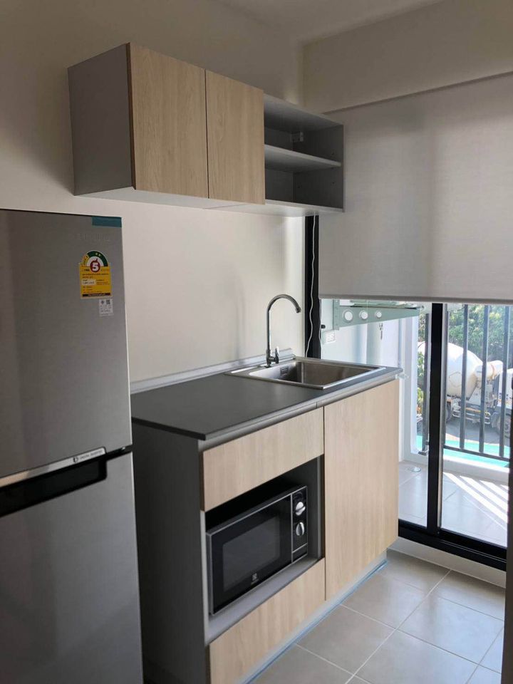 For SaleCondoLadkrabang, Suwannaphum Airport : S-MERM106 Condo for sale, On Nut-Rama 9, 3rd floor, Building A, city view, 35.4 sq m., 2 bedrooms, 1 bathroom, 2.5million, 064-959-8900