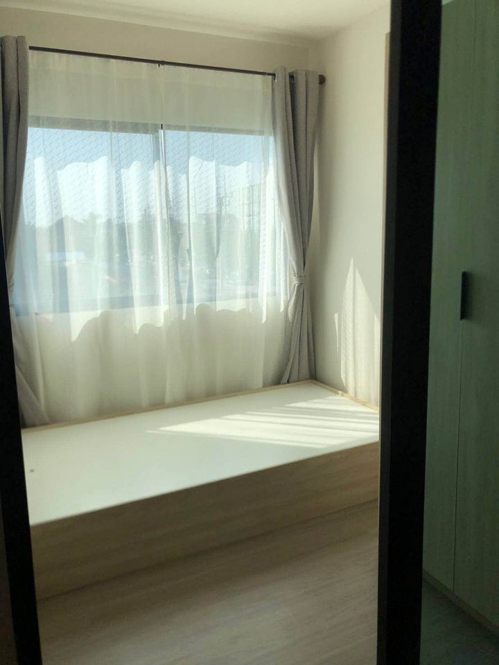For SaleCondoLadkrabang, Suwannaphum Airport : S-MERM106 Condo for sale, On Nut-Rama 9, 3rd floor, Building A, city view, 35.4 sq m., 2 bedrooms, 1 bathroom, 2.5million, 064-959-8900