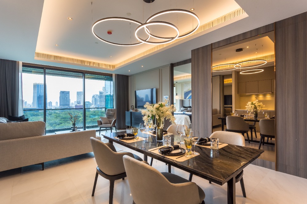 For SaleCondoWitthayu, Chidlom, Langsuan, Ploenchit : S-BSTL106 Condo for sale, Baan Sindhorn, Lang Suan, 15th floor, garden view, 87 sq m., 1 bedroom, 1 bathroom, 21.9 million, 064-959-8900