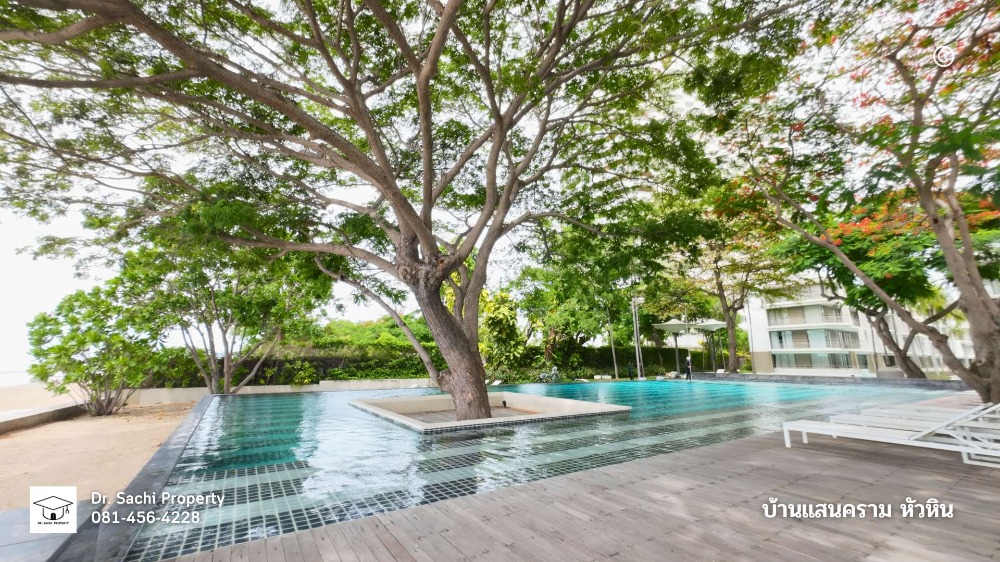 For SaleCondoHuahin, Prachuap Khiri Khan, Pran Buri : Condo for sale, Baan Saen Kram, Hua Hin, 78.05 sq m. (empty room), Building 3, 4th floor