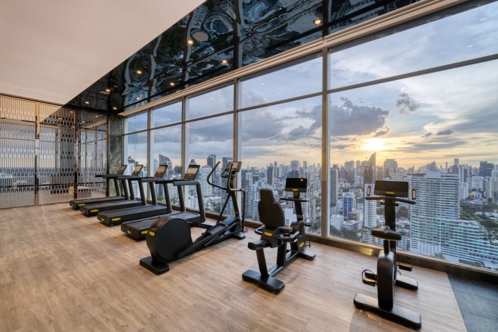 For RentCondoSukhumvit, Asoke, Thonglor : Nice Room Near BTS 🚉🏙️ (For Rent) Rhythm Ekkamai Estate