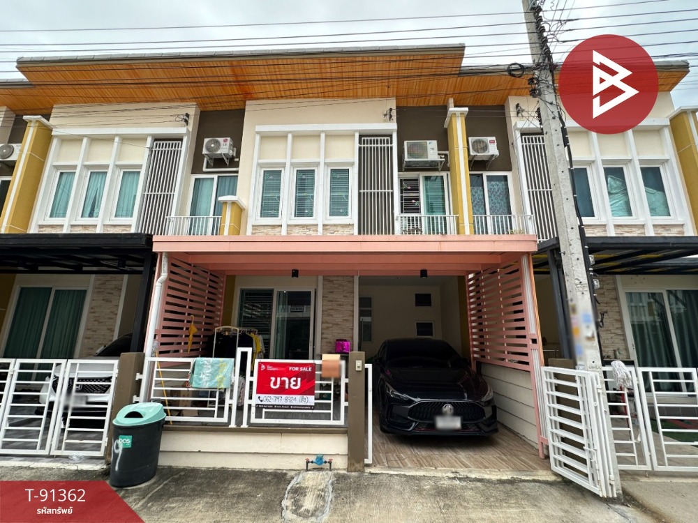 ขายทาวน์โฮมพัฒนาการ ศรีนครินทร์ : ขายทาวน์เฮ้าส์ หมู่บ้านโกลเด้นทาวน์ ศรีนครินทร์-สุขุมวิท สมุทรปราการ