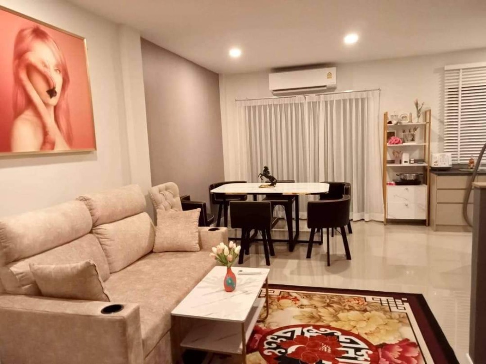 For RentTownhomeSamut Prakan,Samrong : 🏡For rent 39,000 baht, Lumpini Town Place Sukhumvit-Srinakarin, house near BTS Samrong