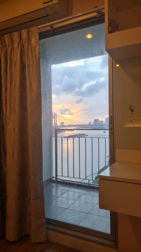 For SaleCondoRama3 (Riverside),Satupadit : S-LPRR122 Condo for sale, Lumpini Park Riverside Rama 3, 17th floor, Building A, river view, 104 sq m., 3 bedrooms, 2 bathrooms, 12.9 million, 064-959-8900