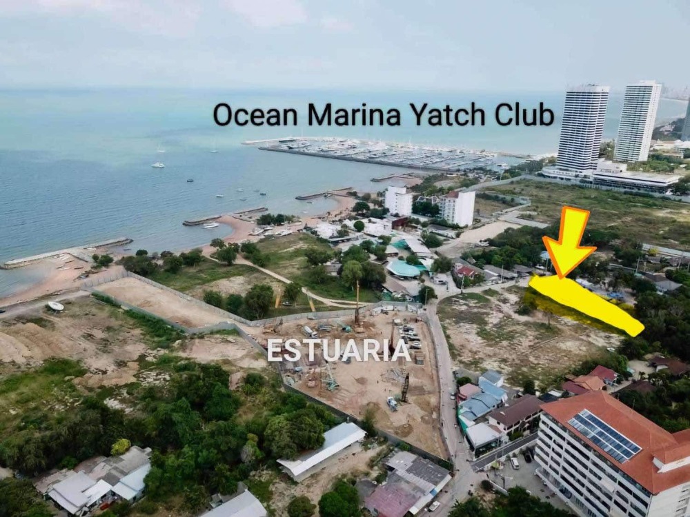 For SaleLandPattaya, Bangsaen, Chonburi : Land in Pattaya near Ocean Marina / (SALE) NEWC155