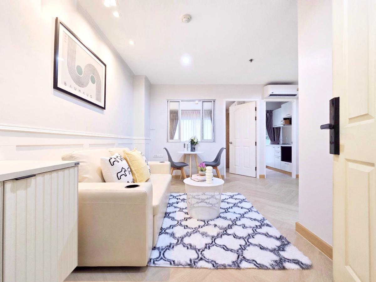 For SaleCondoNawamin, Ramindra : Here it is‼️A generous room with a studio included in the room to meet all needs. 𝐋𝐢𝐟𝐞 𝐬𝐭𝐲𝐥𝐞 🌳🌳𝐋𝐮𝐦𝐩𝐢𝐧𝐢 𝐂𝐨𝐧𝐝𝐨 𝐑𝐚𝐦𝐢𝐧𝐭𝐫𝐚 - 𝐋𝐚𝐤𝐬𝐢🌳🌳