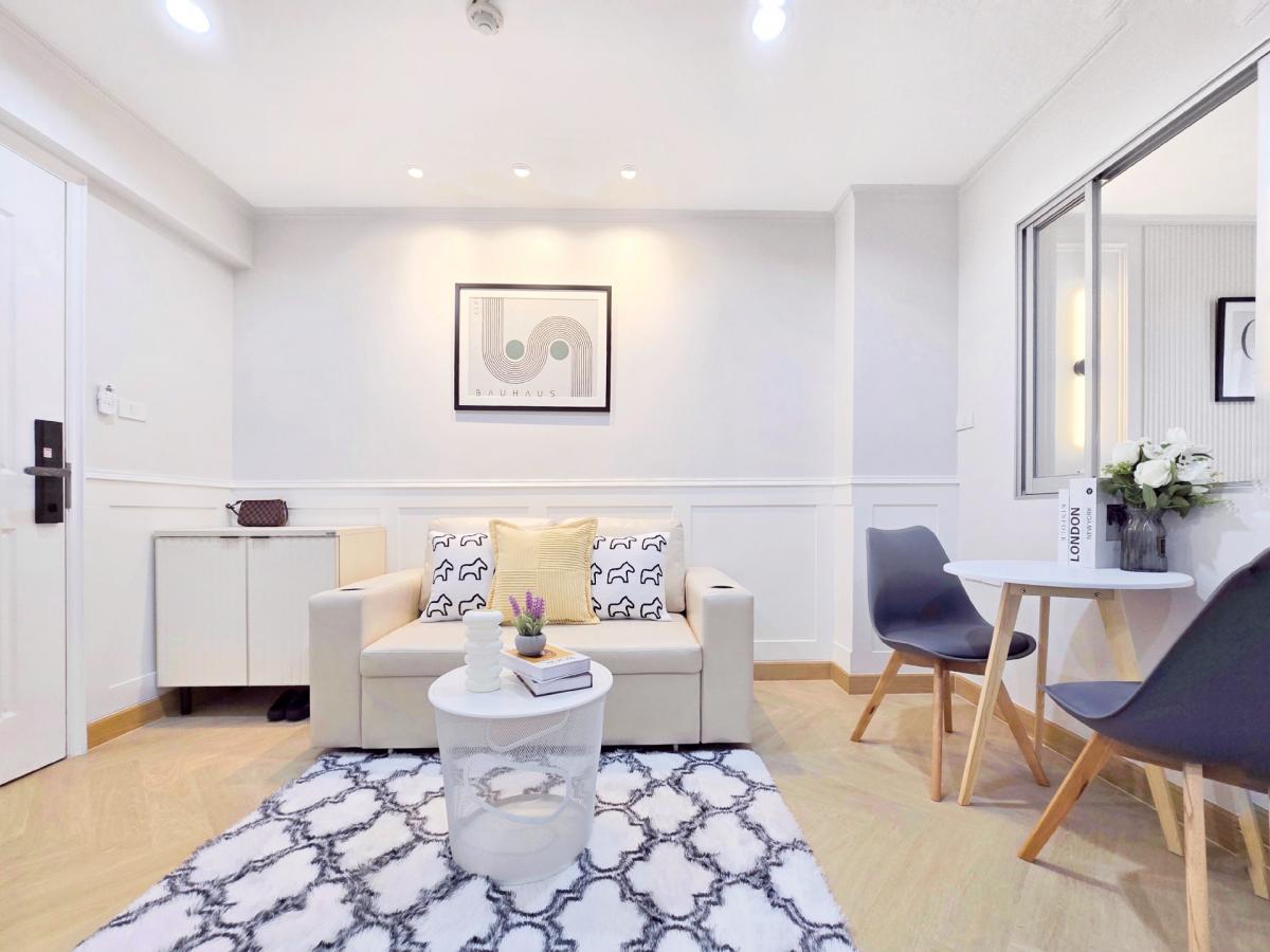 For SaleCondoNawamin, Ramindra : Here it is‼️A generous room with a studio included in the room to meet all needs. 𝐋𝐢𝐟𝐞 𝐬𝐭𝐲𝐥𝐞 🌳🌳𝐋𝐮𝐦𝐩𝐢𝐧𝐢 𝐂𝐨𝐧𝐝𝐨 𝐑𝐚𝐦𝐢𝐧𝐭𝐫𝐚 - 𝐋𝐚𝐤𝐬𝐢🌳🌳