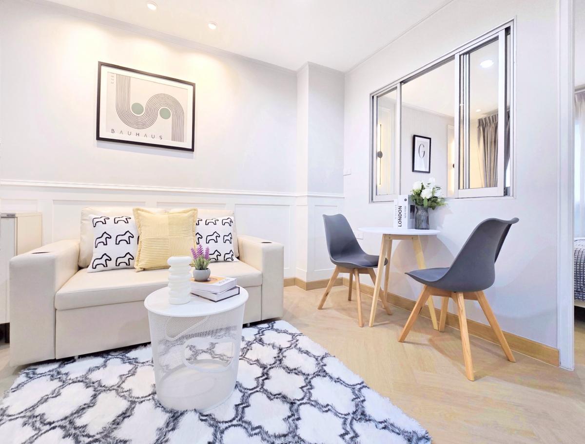 For SaleCondoNawamin, Ramindra : Here it is‼️A generous room with a studio included in the room to meet all needs. 𝐋𝐢𝐟𝐞 𝐬𝐭𝐲𝐥𝐞 🌳🌳𝐋𝐮𝐦𝐩𝐢𝐧𝐢 𝐂𝐨𝐧𝐝𝐨 𝐑𝐚𝐦𝐢𝐧𝐭𝐫𝐚 - 𝐋𝐚𝐤𝐬𝐢🌳🌳