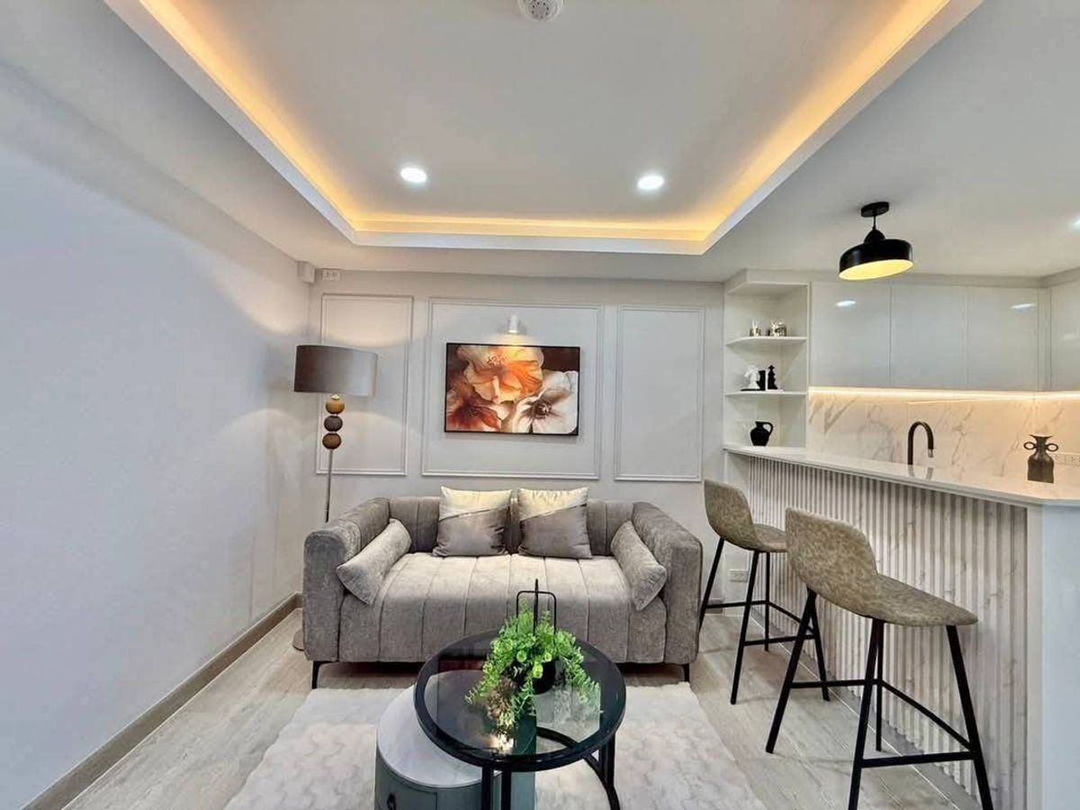 For SaleCondoOnnut, Udomsuk : 2 bedroom condo, very cheap, decorated *near the BTS