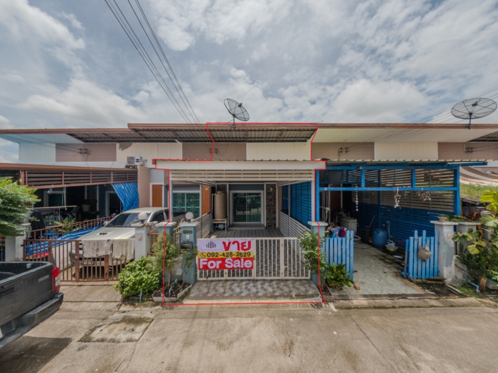 ขายทาวน์โฮมศรีราชา แหลมฉบัง บ้านบึง : ทาวน์เฮาส์สวย 2 ห้องนอน โยทะกา วิลล์ 1 เขาคันทรง ศรีราชา