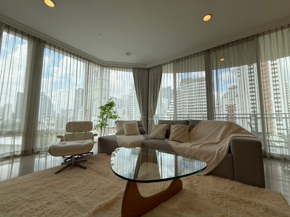 For RentCondoSukhumvit, Asoke, Thonglor : 🌇🎊 3 bedrooms Royce Private ResidenceCondo for rent, - Asoke.
