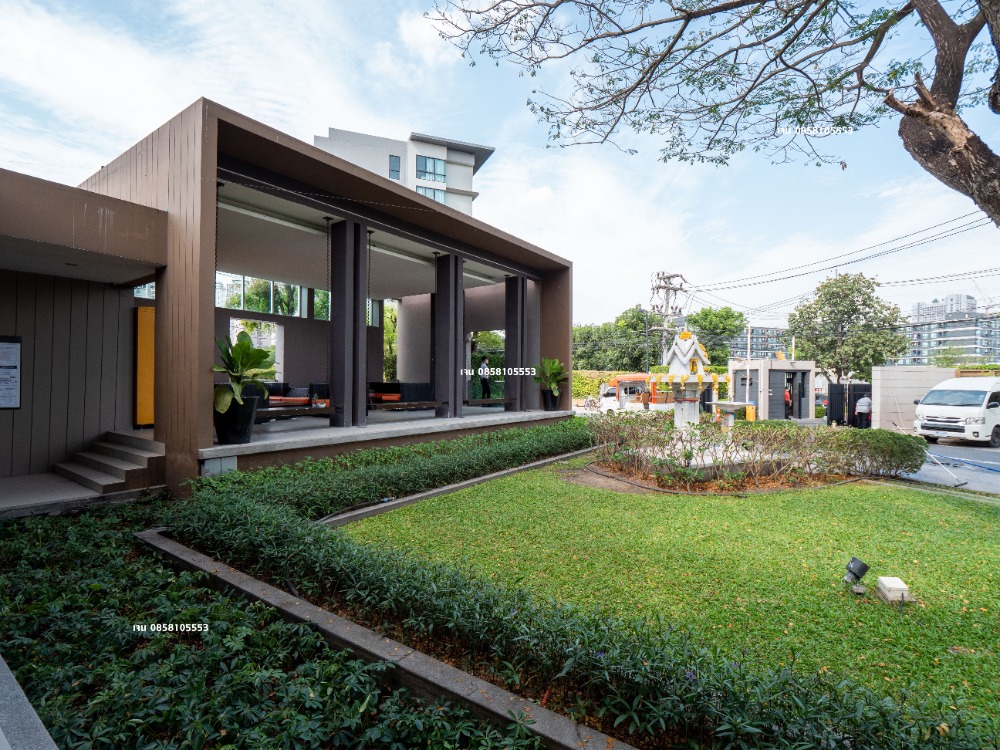 For RentCondoPathum Thani,Rangsit, Thammasat : Condo for rent, 30 sq m., Phase 1, Building D, 4th floor, good location, good view, swimming pool and beautiful garden view, east side, D-Condo Campus Resort Rangsit, near Thammasat University Rangsit, for rent, D-Condo Campus Resort Rangsit, room size 30