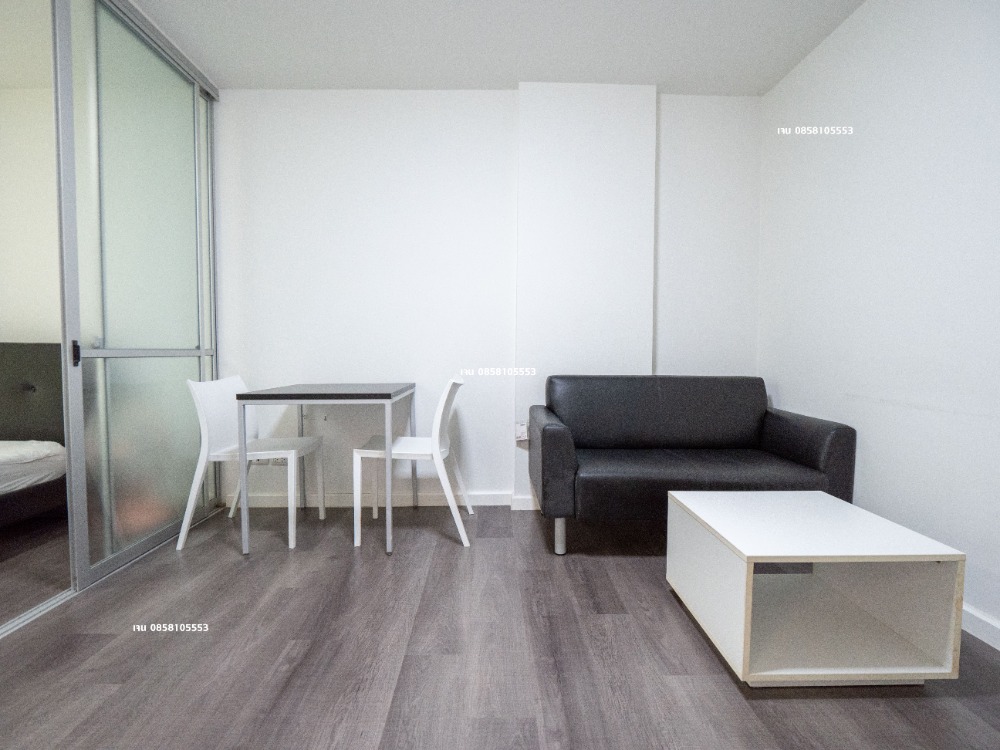 For RentCondoPathum Thani,Rangsit, Thammasat : Condo for rent, 30 sq m., Phase 1, Building D, 4th floor, good location, good view, swimming pool and beautiful garden view, east side, D-Condo Campus Resort Rangsit, near Thammasat University Rangsit, for rent, D-Condo Campus Resort Rangsit, room size 30