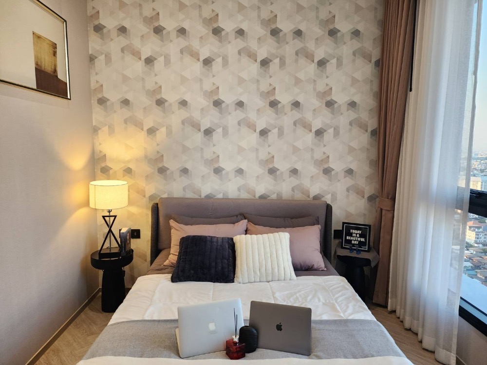 For RentCondoWongwianyai, Charoennakor : For rent 🔺Chapter Charoennakhon - Riverside 🔺 Complete furniture and electrical appliances, near BTS Saphan Taksin.