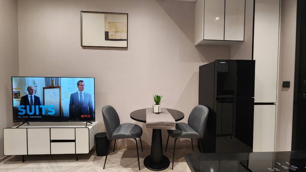 For RentCondoWongwianyai, Charoennakor : For rent 🔺Chapter Charoennakhon - Riverside 🔺 Complete furniture and electrical appliances, near BTS Saphan Taksin.