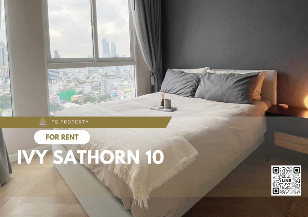 ให้เช่าคอนโดสาทร นราธิวาส : ให้เช่า 🌟Ivy Sathorn 10 🌟 ห้องรีโนเวทใหม่ทั้งห้อง เฟอร์นิเจอร์ และ เครื่องใช้ไฟฟ้าครบ พร้อมเข้าอยู่