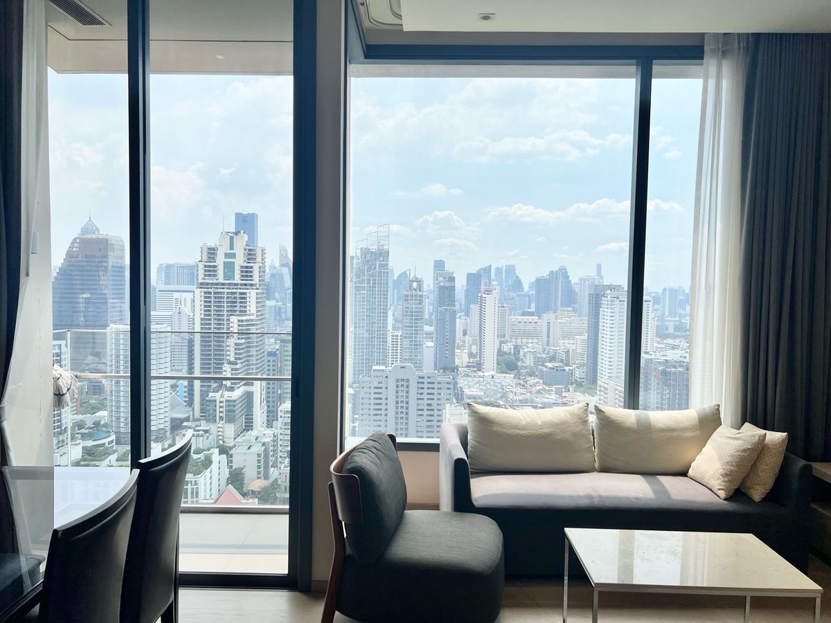 For RentCondoSukhumvit, Asoke, Thonglor : The Esse Asoke 2B2B 76sqm High floor /Unblocked view 70k Call: 0635925888