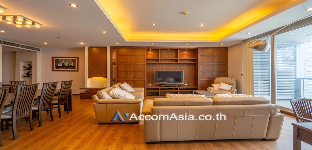 ให้เช่าคอนโดสาทร นราธิวาส : 🔼🔽 AccomA 3 Beds Condominium for Rent in Sathorn, BTS Chong Nonsi at Ascott Sky Villas Sathorn