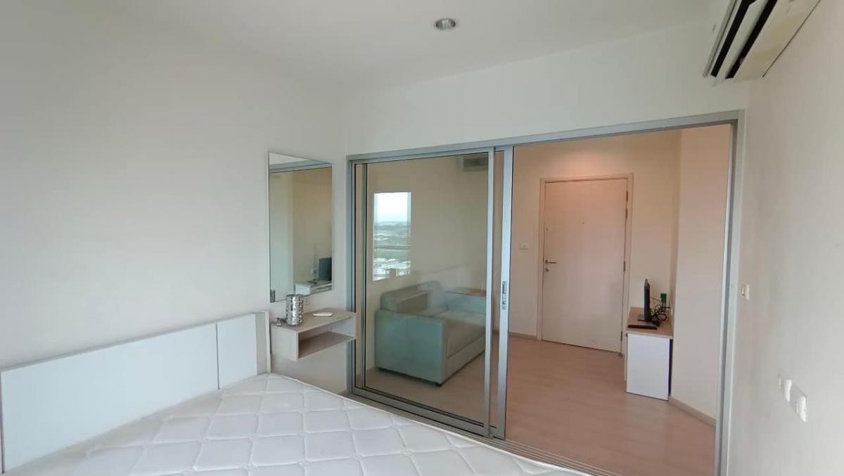 For SaleCondoThaphra, Talat Phlu, Wutthakat : The cheapest for sale aspire Sathorn-Taksin (Timber Zone) Aspai Sathorn-Taksin (Timber Zone), beautiful view, plus a washing machine, microwave, air conditioning, refrigerator, TV, water heater.
