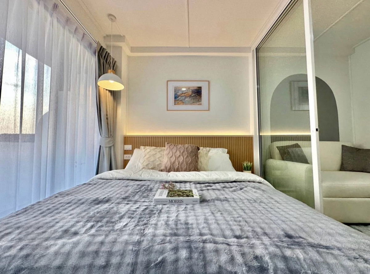 For SaleCondoChokchai 4, Ladprao 71, Ladprao 48, : Installment room 5000, beautiful, fully furnished, pool view, separated into sections, Family Park, Lat Phrao 48 (P-353), make an appointment to view, call 065-917-4222 🔖 now.