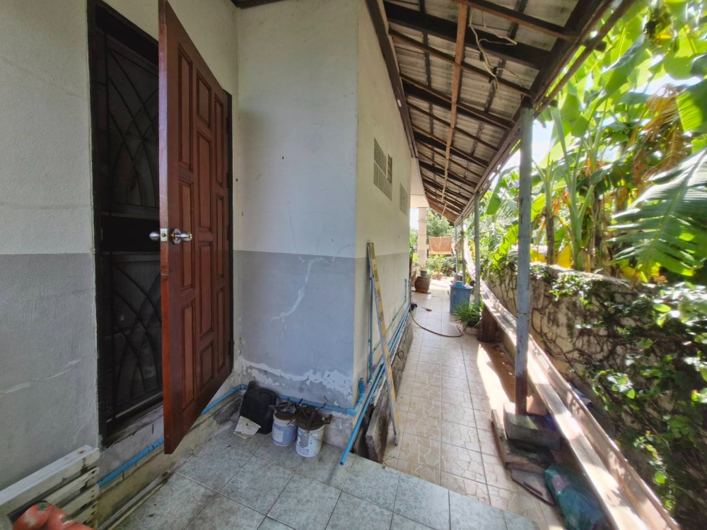 ขายบ้านมีนบุรี-ร่มเกล้า : ขายบ้านเดี่ยวพนาสนธิ์ การ์เด้นโฮม 3 หลังมุม บริเวณกว้างขวาง ราคาถูก ร่มเกล้าซอย 15