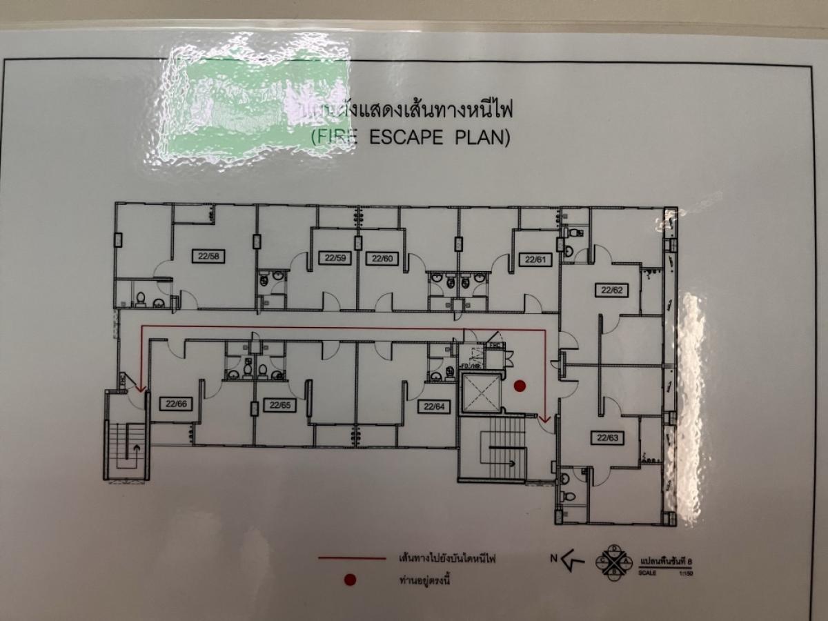 For SaleCondoLadprao, Central Ladprao : Owner sells! Condo Lat Phrao 15 Low-Rise, size 27.5 sq m, 8th floor, only 300 m from MRT Lat Phrao, can go through many alleys of Phahon Yothin.