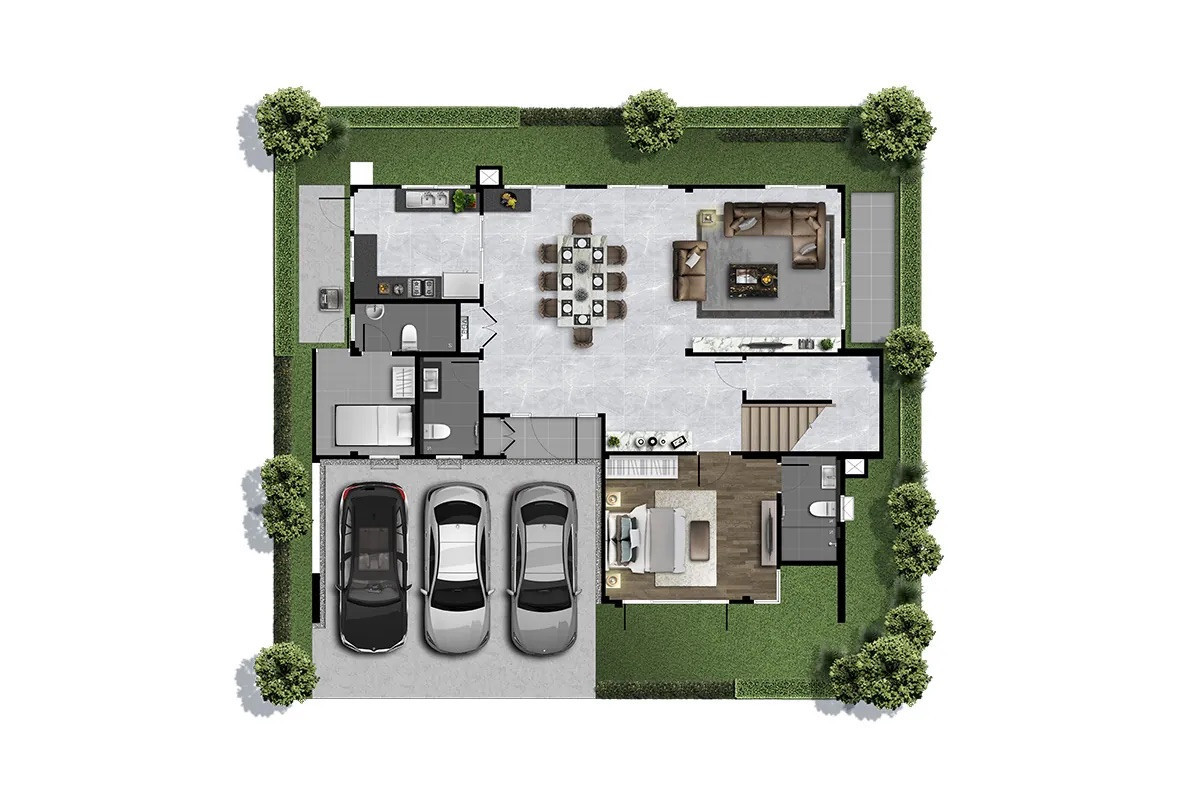 ขายบ้านนวมินทร์ รามอินทรา : ขายบ้าน เดอะ ซิตี้ วัชรพล ออเงิน เขต สายไหม กรุงเทพ CX-141332