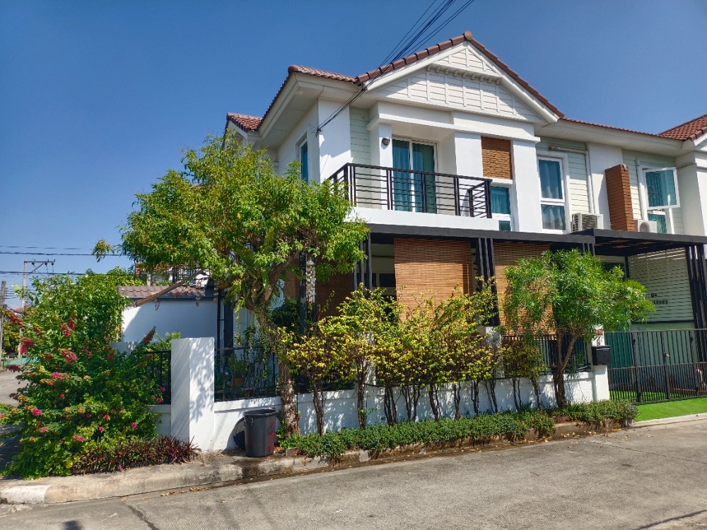 ให้เช่าทาวน์โฮมนนทบุรี บางใหญ่ บางบัวทอง : Be Cute บ้านให้เช่า ระยะสั้น  3 นอน 2 น้ำ แปลงมุม ถนนเมน มีสวนหย่อม พักได้ไม่เกิน  6  ท่าน จอดรถ 2 คัน หมู่บ้านทิพย์พิมาน บ้านริมน้ำ ติด MRT คลองบางไผ่