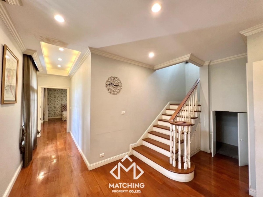 For SaleHouseBang Sue, Wong Sawang, Tao Pun : 2-storey single house, self-built, English style, near MRT Tiwanon Intersection, walking distance only 500 m.