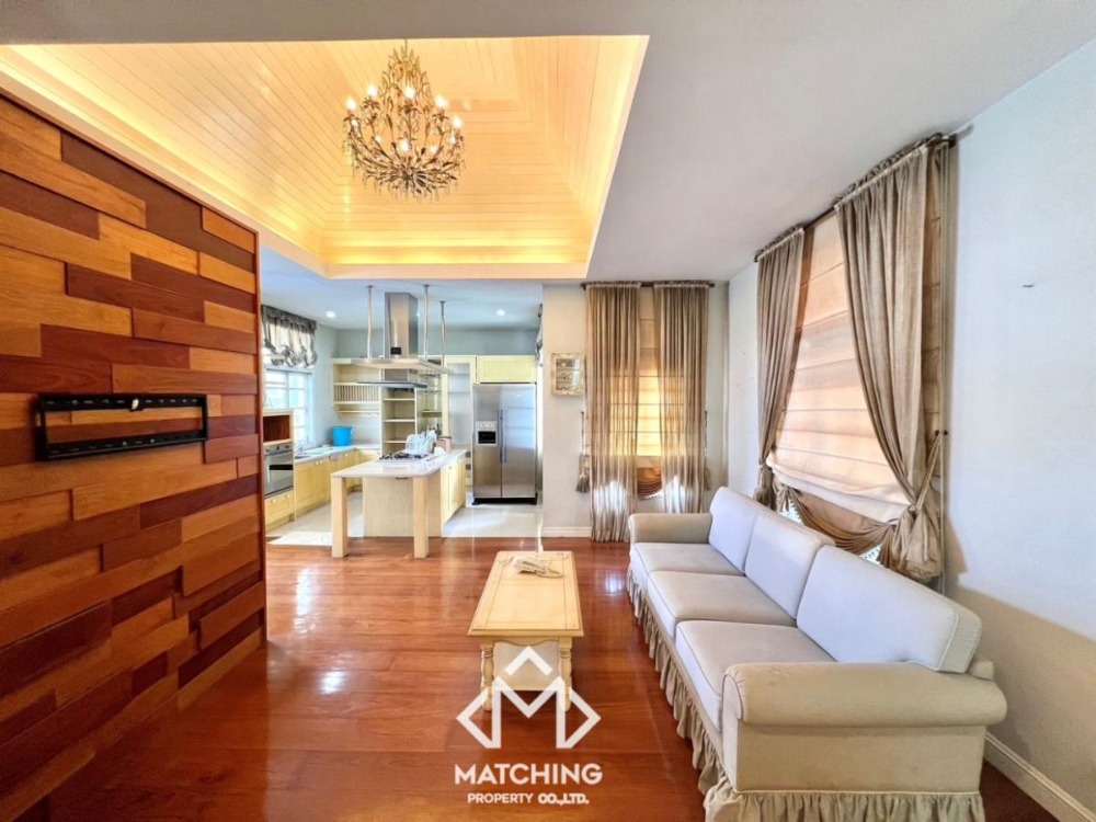 For SaleHouseBang Sue, Wong Sawang, Tao Pun : 2-storey single house, self-built, English style, near MRT Tiwanon Intersection, walking distance only 500 m.