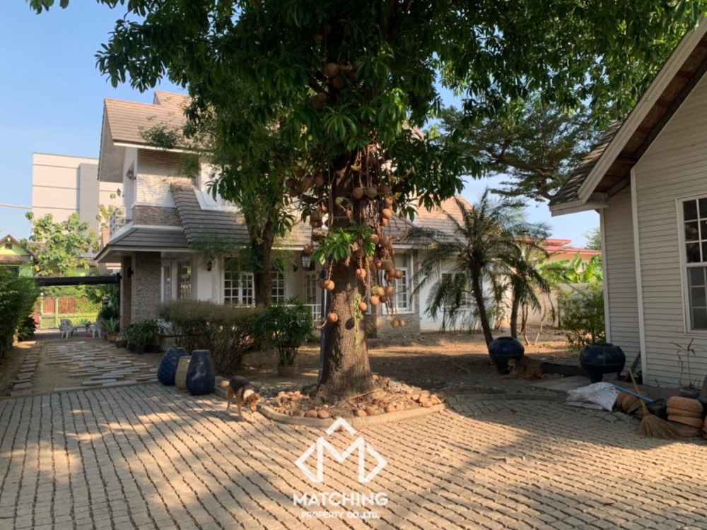 For SaleHouseBang Sue, Wong Sawang, Tao Pun : 2-storey single house, self-built, English style, near MRT Tiwanon Intersection, walking distance only 500 m.