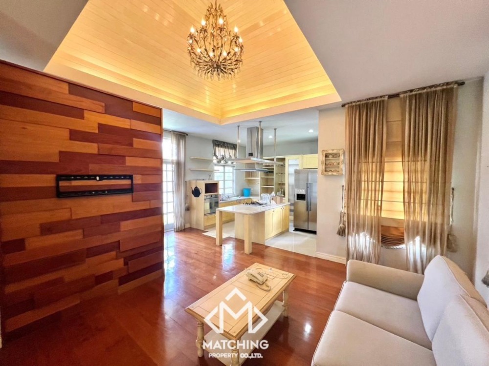 For SaleHouseBang Sue, Wong Sawang, Tao Pun : 2-storey single house, self-built, English style, near MRT Tiwanon Intersection, walking distance only 500 m.