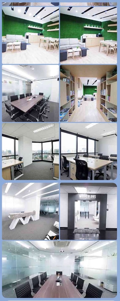 For RentOfficeSukhumvit, Asoke, Thonglor : Service Office for rent, BTS Ekkamai, complete with office equipment, starting at 19,000 baht