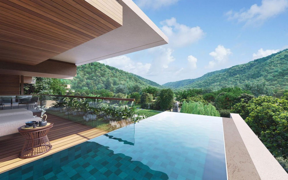 For SaleCondoPak Chong KhaoYai : Banyan Tree Residences Creston Hill Branded Residences Luxury 1 Bedroom 64 Sq.m. Starting at 14 MB.*