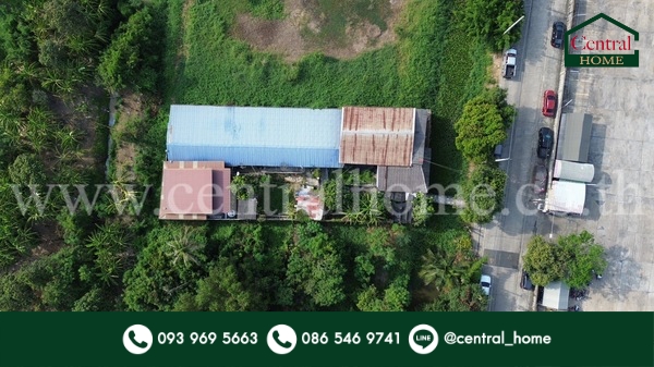 For SaleLandSeri Thai, Ramkhamhaeng Nida : Land with building 214 square wah, for sale with rental business, Seri Thai 73
