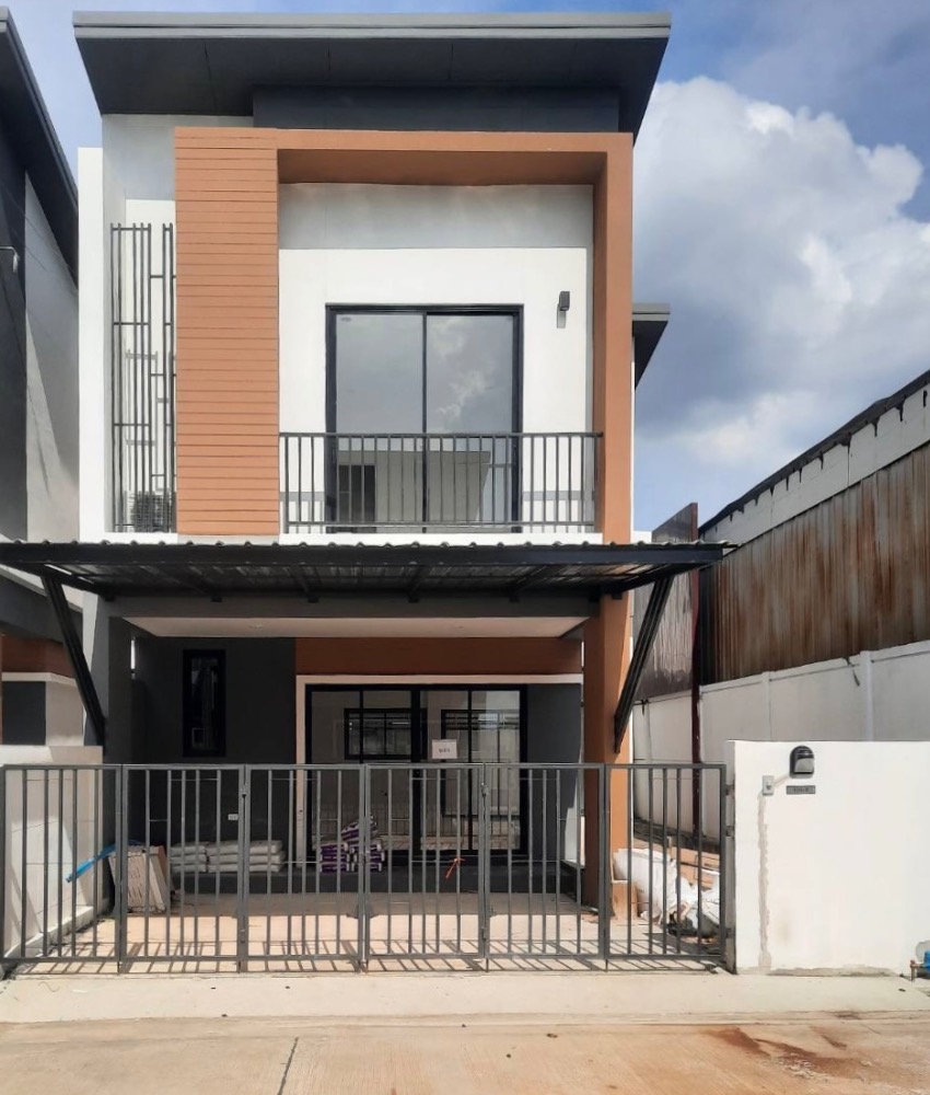 For RentTownhomeNonthaburi, Bang Yai, Bangbuathong : Townhome width 6.5 meter for rent in Viridian Prompt project