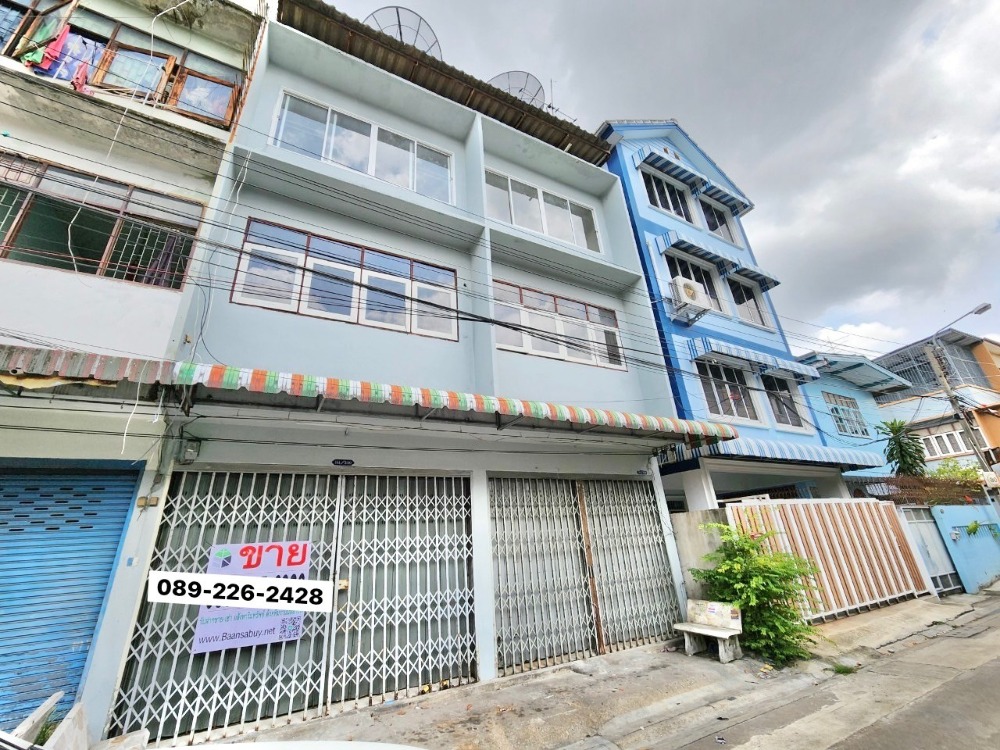 For SaleShop HousePinklao, Charansanitwong : For Sale! : Commecial Buliding 3 storey, 2 unit shophouse, Charansanitwong 25, 3 bedrooms, 3 bathrooms, usable area 330 sqm.
