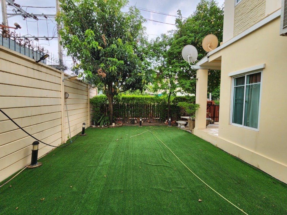 ให้เช่าบ้านพระราม 5 ราชพฤกษ์ บางกรวย : ให้เช่า บ้านเดี่ยว The Plant ราชพฤกษ์ แปลงริม พื้นที่เยอะ ติดคลับเฮ้าส์  3 ห้องนอน 3 ห้องน้ำ