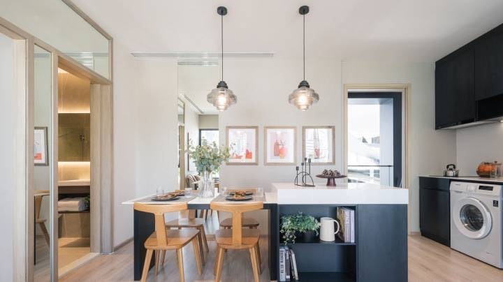 ขายคอนโดพระราม 9 เพชรบุรีตัดใหม่ RCA : S-NUER103  นิว ดิสทริค อาร์ไนน์, ชั้น 20 ตึก9 วิวเมือง 34.8 ตรม. 6.9 ล้าน 064-959-8900