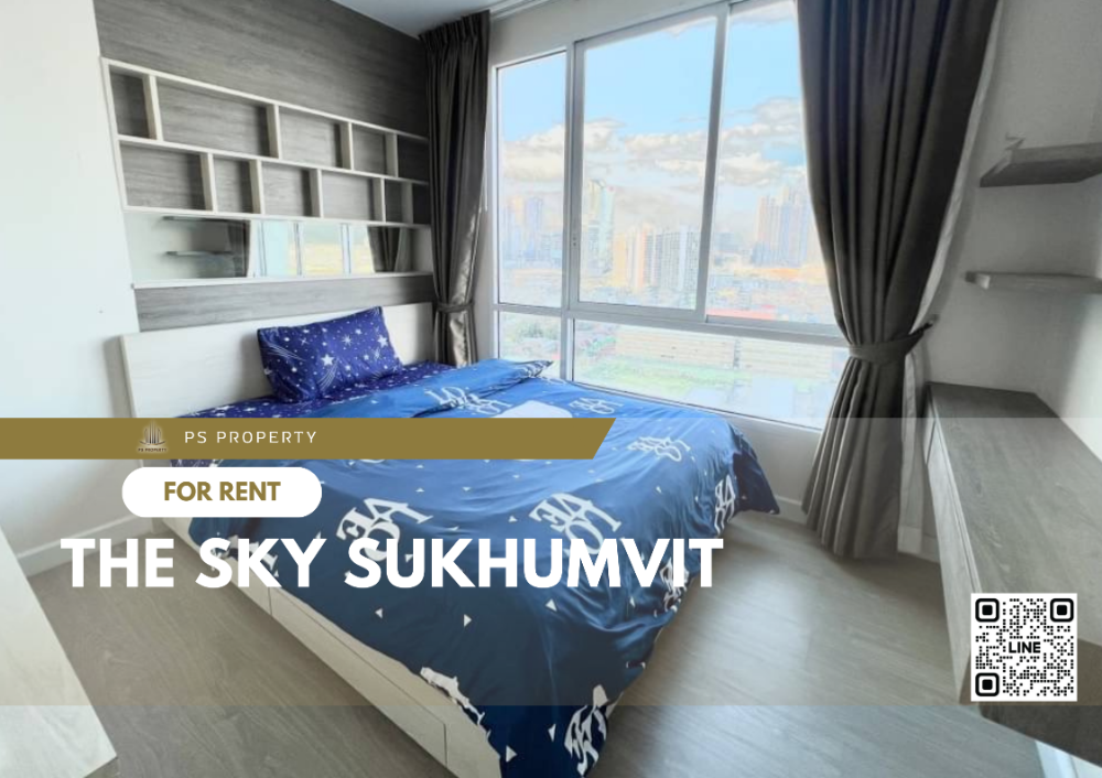 ให้เช่าคอนโดอ่อนนุช อุดมสุข : ให้เช่า 🌟 The Sky Sukhumvit 🌟 เฟอร์นิเจอร์ และ เครื่องใช้ไฟฟ้าครบ ใกล้ BTS อุดมสุข