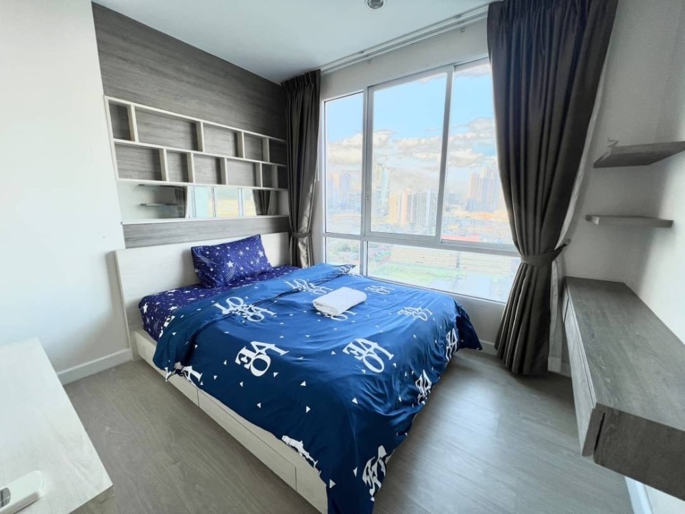 For RentCondoOnnut, Udomsuk : For rent 🌟 The Sky Sukhumvit 🌟 complete furniture and electrical appliances, near BTS Udomsuk.