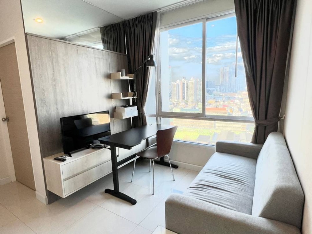 For RentCondoOnnut, Udomsuk : For rent 🌟 The Sky Sukhumvit 🌟 complete furniture and electrical appliances, near BTS Udomsuk.