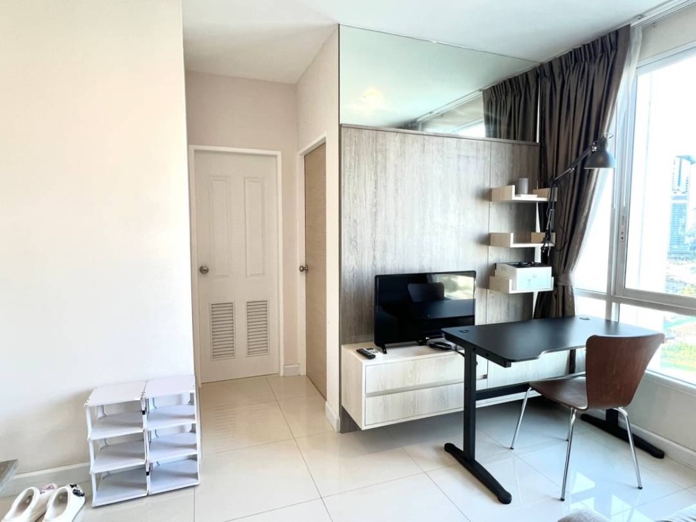 For RentCondoOnnut, Udomsuk : For rent 🌟 The Sky Sukhumvit 🌟 complete furniture and electrical appliances, near BTS Udomsuk.