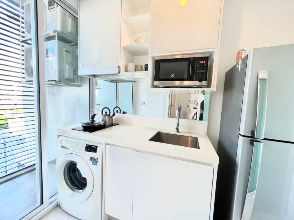 For RentCondoOnnut, Udomsuk : For rent 🌟 The Sky Sukhumvit 🌟 complete furniture and electrical appliances, near BTS Udomsuk.