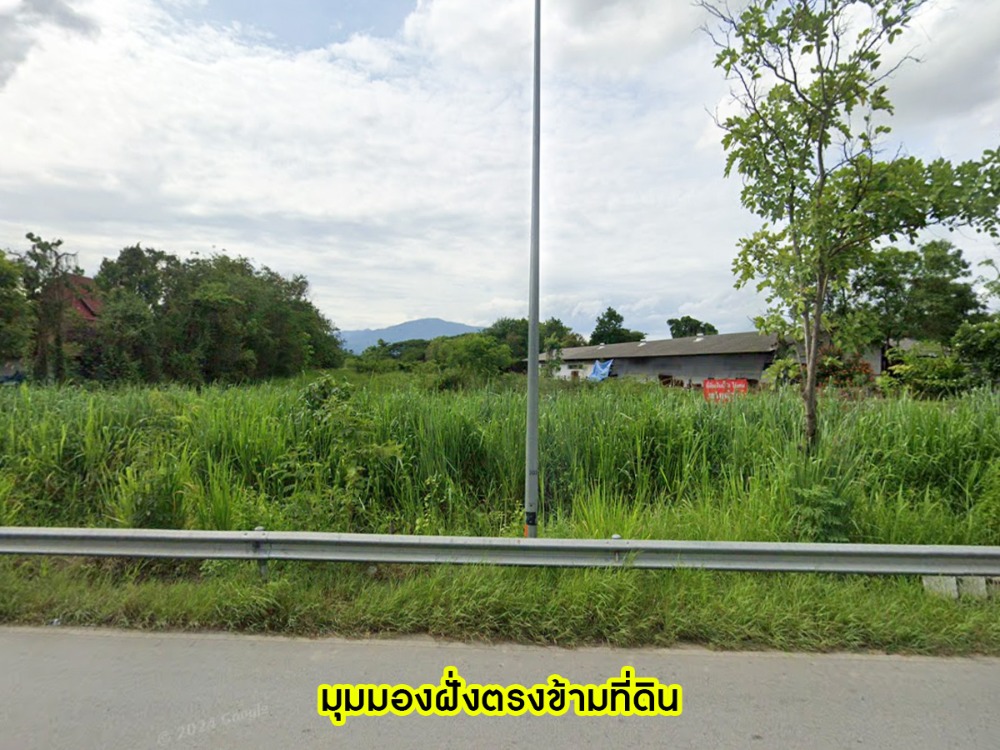 ขายที่ดินเชียงใหม่ : ขายที่ดินติดริมถนนเข้าบ้านถวาย เนื้อที่ 8 ไร่เศษ อ.หางดง จ.เชียงใหม่