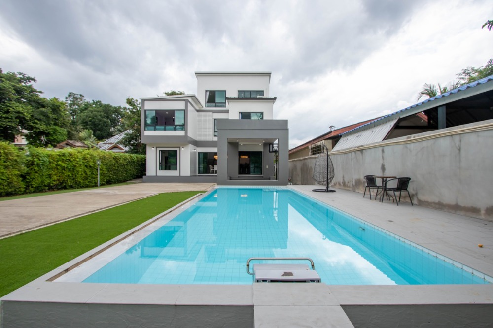 For SaleHouseChiang Mai : Modern 4 Bedroom Pool Villa In San Phi Suea (CITY708)