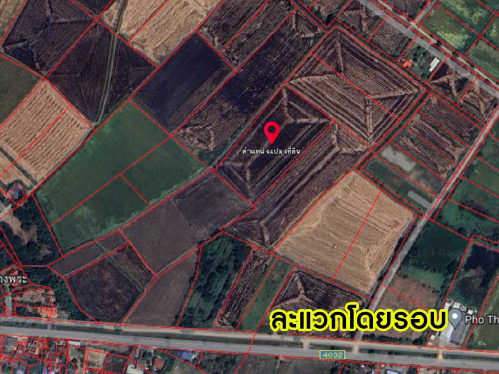 ขายที่ดินอ่างทอง : ขายด่วนที่ดินราคาถูก เนื้อที่ 9 ไร่ 80 ต.ร.ว. โคกพุทรา อ.โพธิ์ทอง จ.อ่างทอง