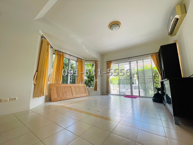 For SaleHousePathum Thani,Rangsit, Thammasat : 2-story detached house for sale, Prueklada Rangsit, Khlong 4, area 51 sq m, 3 bedrooms, 2 bathrooms, newly renovated, front of the house faces south.