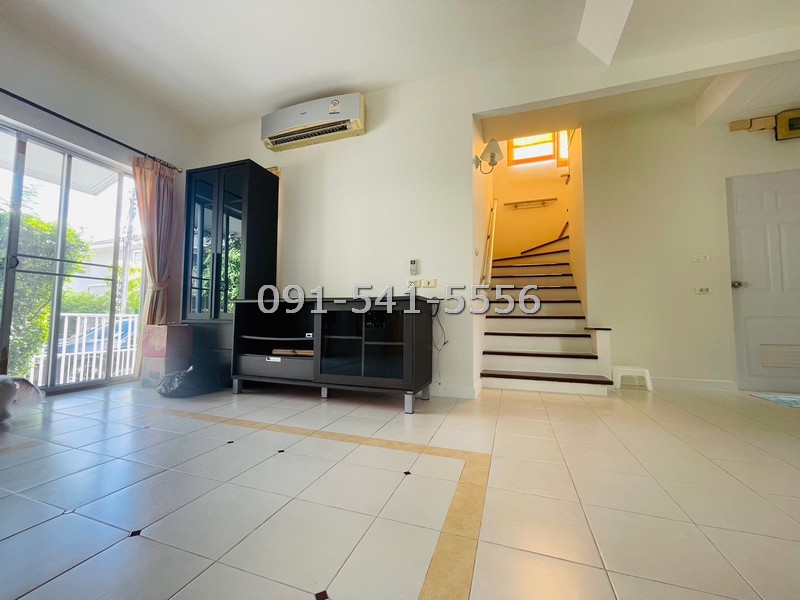 For SaleHousePathum Thani,Rangsit, Thammasat : 2-story detached house for sale, Prueklada Rangsit, Khlong 4, area 51 sq m, 3 bedrooms, 2 bathrooms, newly renovated, front of the house faces south.
